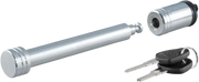 23025 Curt 5/8 Inch Hitch Lock 3 Inch Receiver Barbell Chrome - RV and Auto Parts
