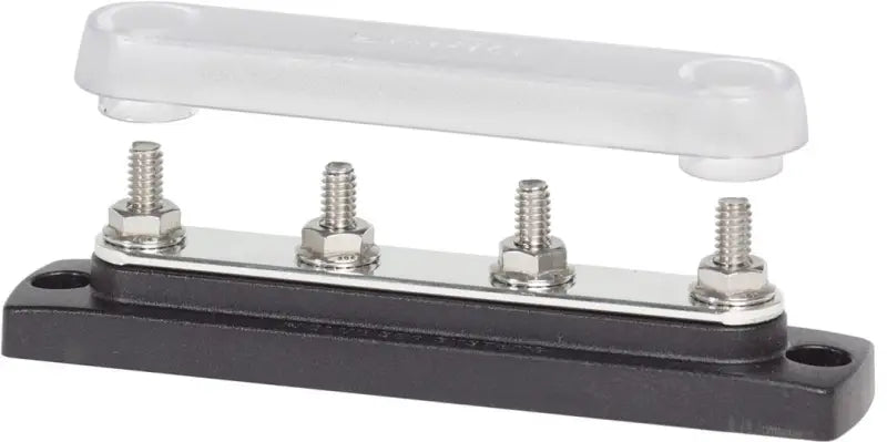 2307-BSS Blue Sea Busbar 4 X 1/4In-20 Common Bus W/Cv
