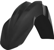 Black Front Fender (2314140001) for vehicle enhancement and protection, sleek design, durable high-quality construction, easy installation, ideal upgrade for road debris defense.