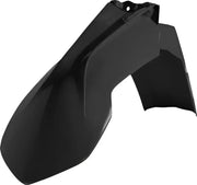 Black plastic motorcycle fender from product 2314210001 for sleek bike styling