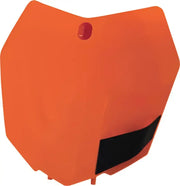 2314230237 Front Number Plate Orange