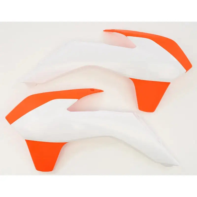 2314255321 Radiator Shroud Orange/White