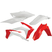 2314403914 Plastic Kit Red, includes front fender, rear fender, side panels, radiator scoops, vibrant red color, durable protection, seamless fit, enhances bike appearance, RV, Automotive, Powersports, AVADA - Best Sellers