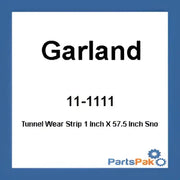 232731 Garland Tunnel Wear Strip 1 Inch X 57.5 - Hyfax