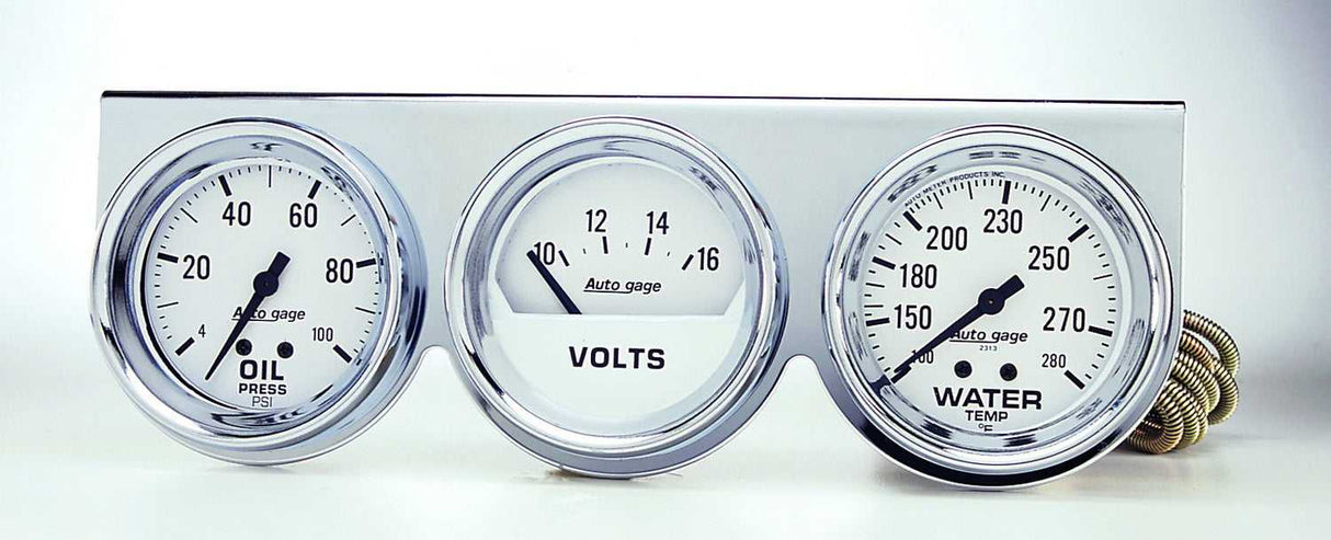 2329 Gauge Oil Pressure/ Voltmeter/ Water Temperature