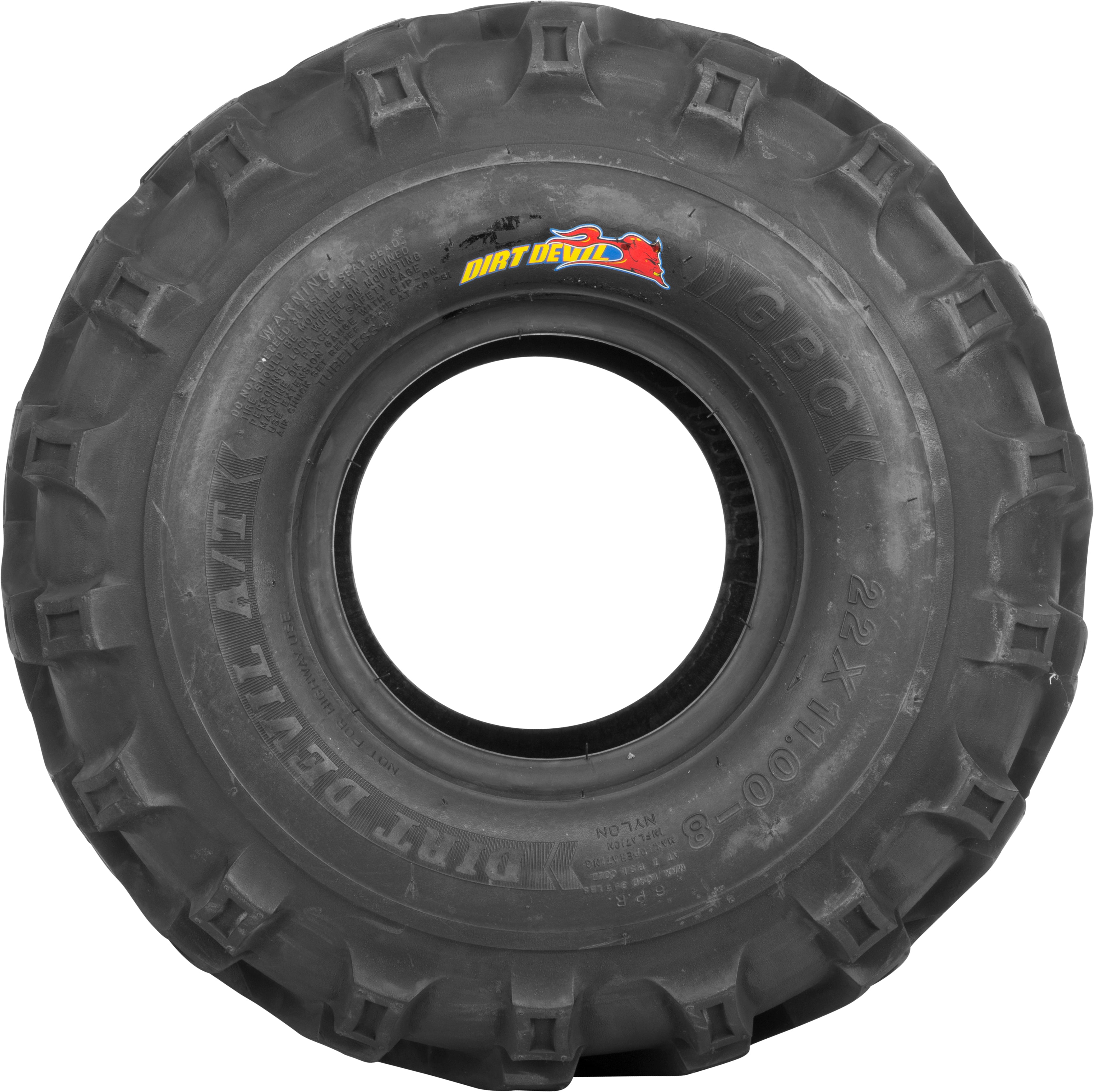 Tire Dirt Devil A/T Rear 22x11 9 Bias Lr395lbs