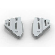 Gray Rival Aluminum Skid Plate with holes for Toyota vehicles
