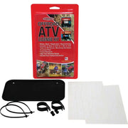 2341B Atv License Plate Kit Black