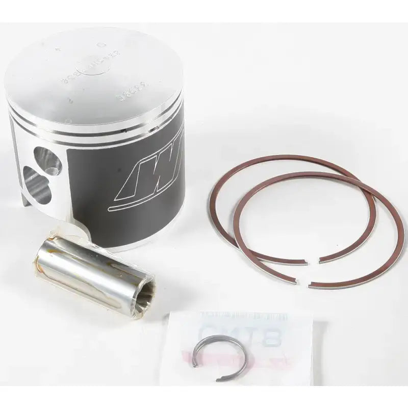 Silver and black 2345M07350 piston kit with rings for Piston M07350 engine repair