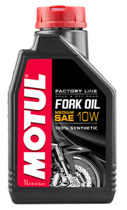 Motul Fork Oil Factory Line Oil Chemicals 114439 - 10W 1L 12 Case