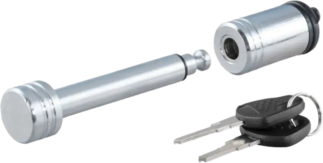 23501 Curt 1/2 Inch Hitch Lock 1-1/4 Inch Receiver - RV and Auto Parts