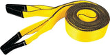 23621 EACH BULK Powertye Tie-Down Cam S-Hook Soft-Tye 1 InchX6’ Black/Red Pair - Straps/Tie-Downs