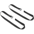 23627 LOGO Powertye Tie-Down Cam S-Hook Soft-Tye 1 InchX6’ Black/Pink Pair - Straps/Tie-Downs