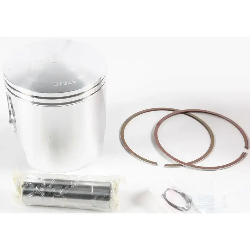 Silver aluminum piston with rings, wrist pin, circlips for 2370M08150 Cat ZR700 RV parts
