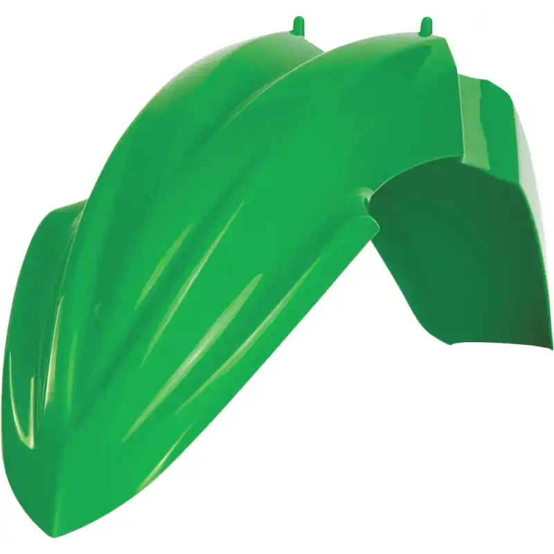 Green plastic ATV fender from 2374040006 Front Fender Green for rugged off-road fun