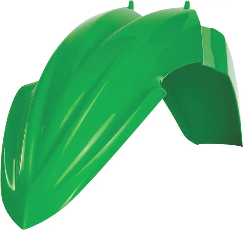 Green plastic ATV fender from 2374040006 Front Fender Green for rugged off-road fun