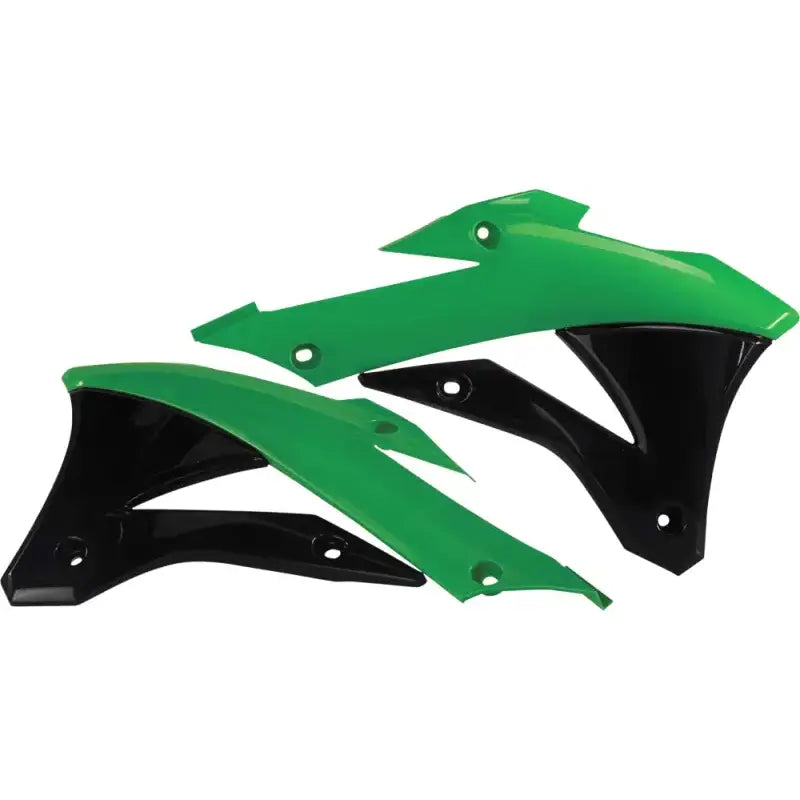 2374071089 Radiator Shrouds Green/Black - Shroud