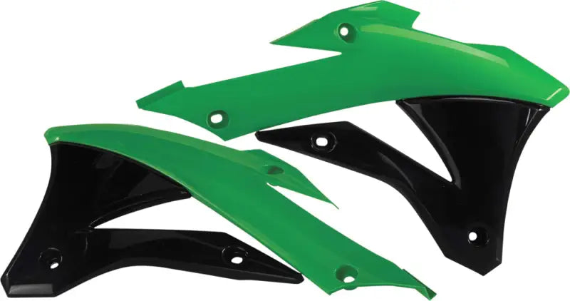 2374071089 Radiator Shrouds Green/Black - Shroud