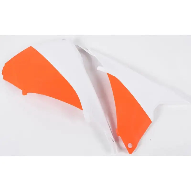 2374121088 Airbox Covers White/Orange - Cover