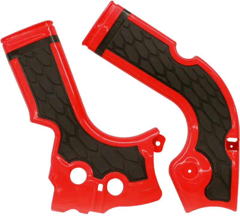 2374241018 X Grip Frame Guard Red/Black for RV, Automotive, Powersports, off-road, marine, truck accessories, motorcycle frame protection, and increased grip.