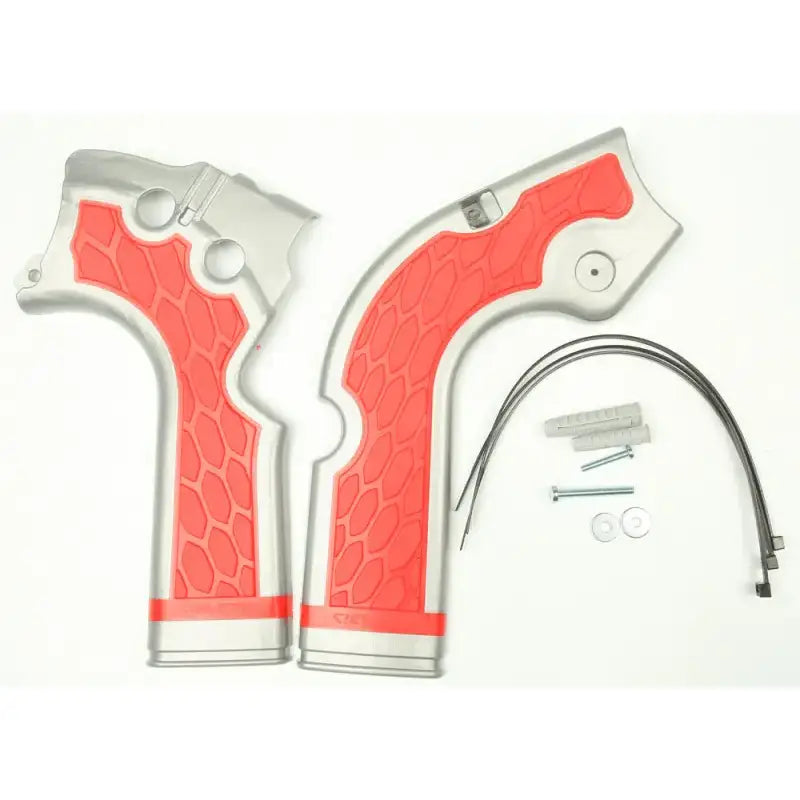 2374241418 X Grip Frame Guard Silver/Red - X-Grip
