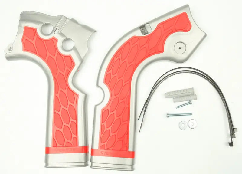 2374241418 X Grip Frame Guard Silver/Red - X-Grip