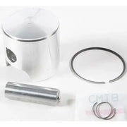 Silver-colored 2374M06750 piston with piston ring, wrist pin, and circlips for 9500 Series