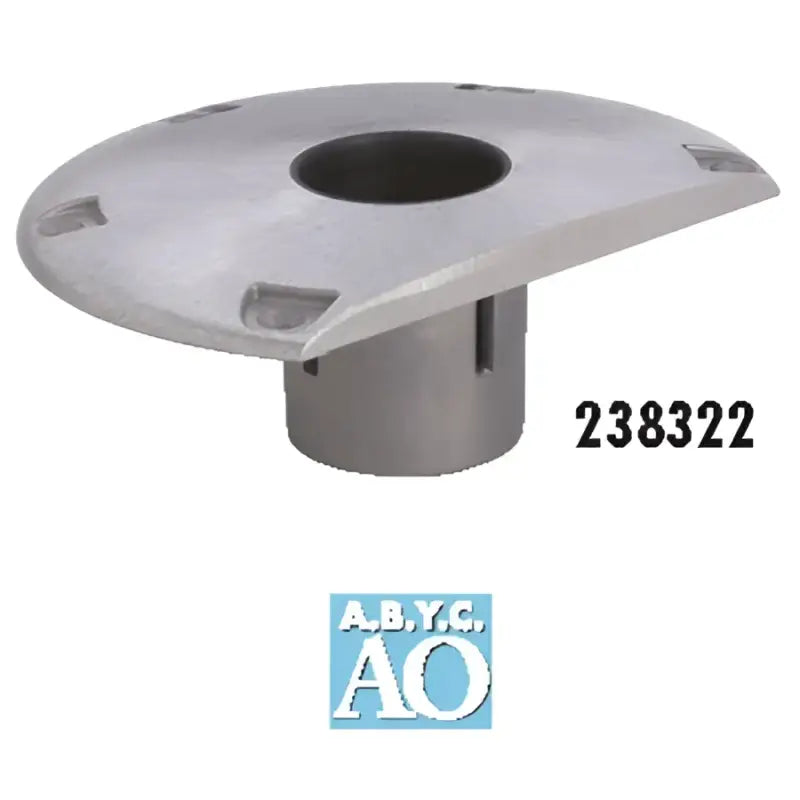 238322-1 Attwood Marine Socket Base D-Shape