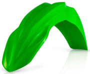 Green plastic motorcycle fender for 2386350235 Front Fender Fluorescent Green