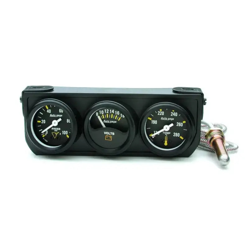 2396 Gauge Oil Pressure/ Voltmeter/ Water Temperature