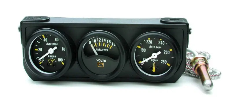 2396 Gauge Oil Pressure/ Voltmeter/ Water Temperature