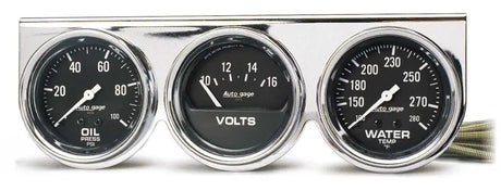 2399 Gauge Oil Pressure/ Voltmeter/ Water Temperature