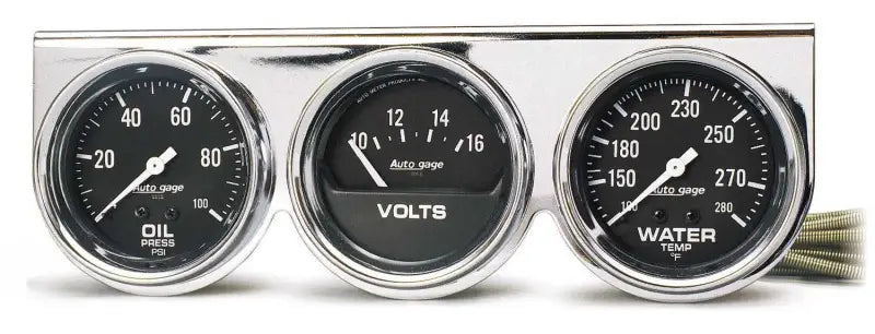 2399 Gauge Oil Pressure/ Voltmeter/ Water Temperature