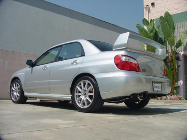 Invidia HS02SW1GTP Invidia 02-07 WRX/STi 76mm N1 REGULAR Stainless Steel Tip Cat-back Exhaust - HS02SW1GTP