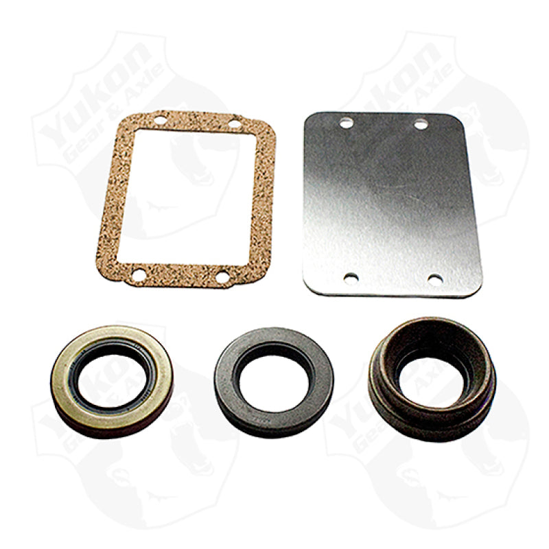 Yukon Gear & Axle YA W39147-KIT Yukon Gear Dana 30 Disconnect Block-Off Kit (Incl. Seals and Plate)
