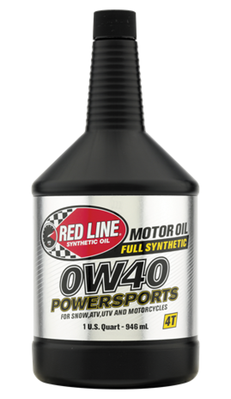 Red Line 42204 Red Line 0W40 Motor Oil Quart (For Four-Stroke Dirt Bikes/ATVs/Powersports Applications) - 42204