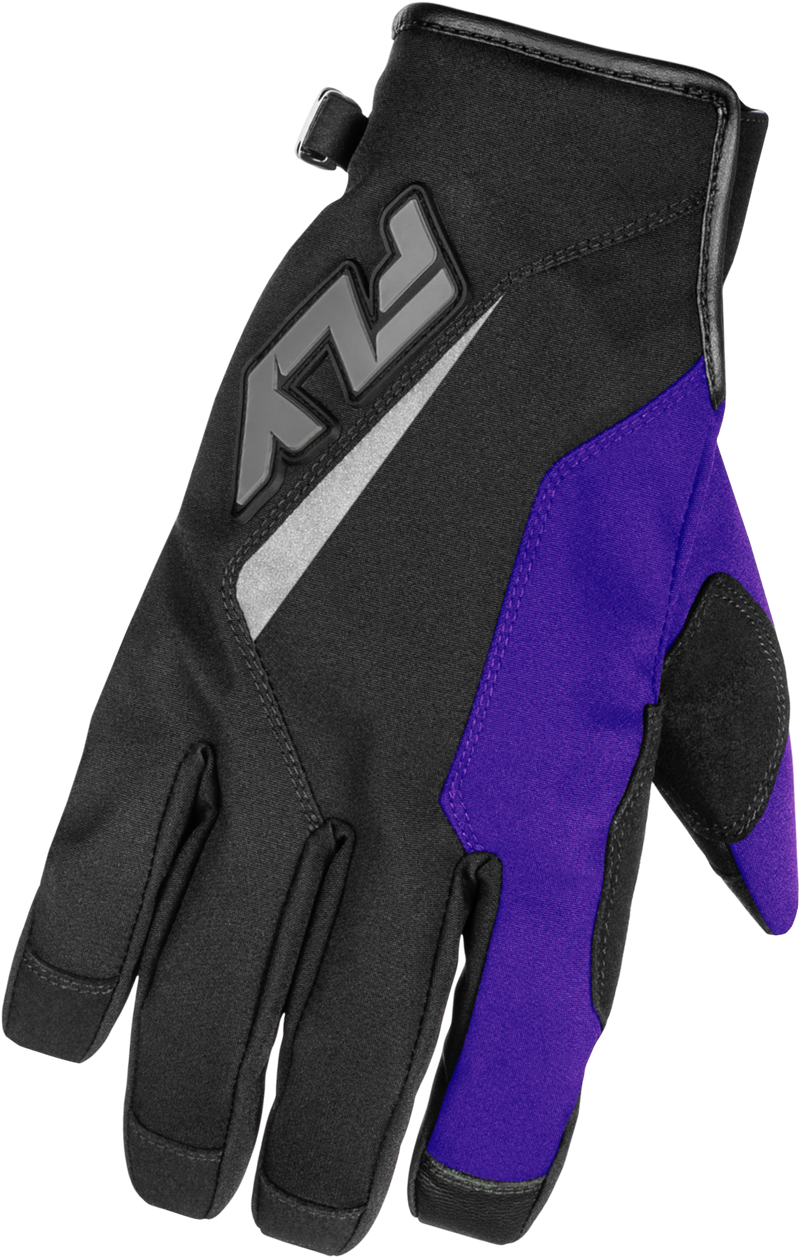Title Gloves Black/Purple/Grey Xs