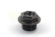 WORKS 24-021 Oil Filler Plug Black