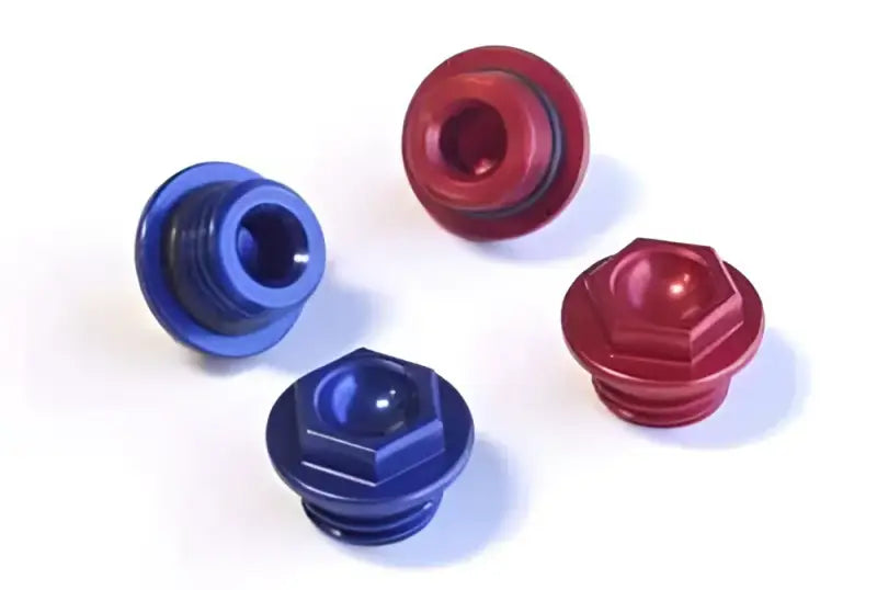 WORKS 24-030 Oil Filler Plug Blue