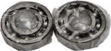 Two plastic-wrapped crankshaft bearings for seal kit replacement in the 24-1033 Crankshaft Bearing/Seal Kit