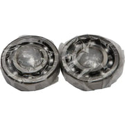 Two plastic-wrapped crankshaft bearings for seal kit replacement in the 24-1033 Crankshaft Bearing/Seal Kit