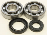 Two deep-groove ball bearings and oil seals from the 24-1075 Crankshaft Bearing Seal Kit, perfect RV parts & accessories