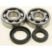 Two deep-groove ball bearings and oil seals from the 24-1075 Crankshaft Bearing Seal Kit, perfect RV parts & accessories
