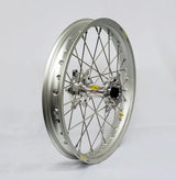 24-1101121 Pro-Wheel Wheel Rear 1.85X19 Silver Hub Sil Rim/Blk Spoke/Sil Nipple - Wheels
