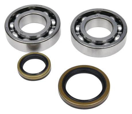 Image of two crankshaft bearings and oil seals from 24-1129 seal kit for RV parts & accessories