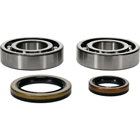 Two ball bearings and oil seals from the 24-1129 Crankshaft Bearing Seal Kit for RV parts & accessories