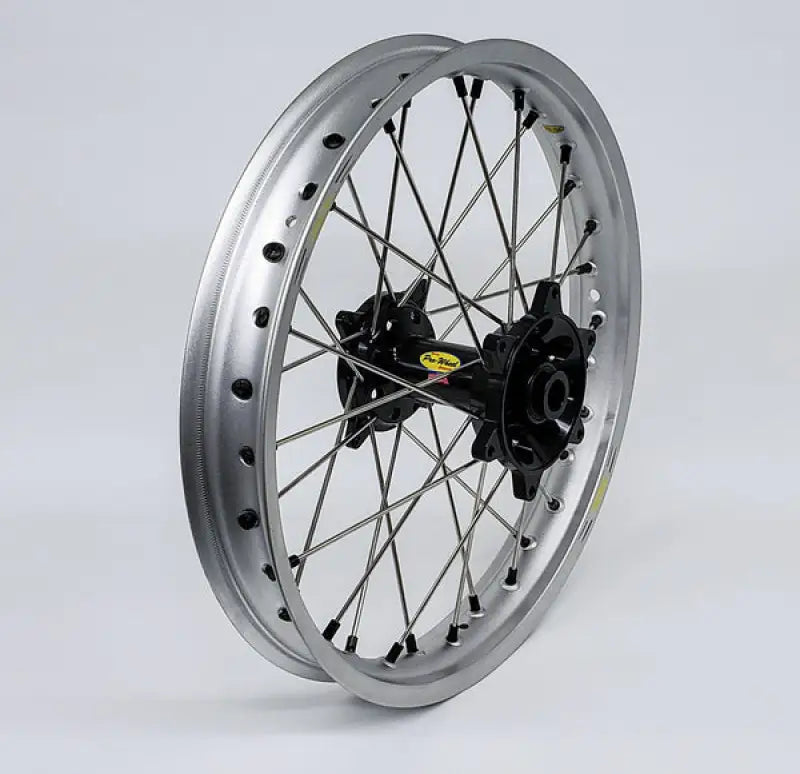 24-1202142 Pro-Wheel Wheel Rear 2.15X19 Black Hub Sil Rim/Gld Spoke/Blk Nipple - Wheels
