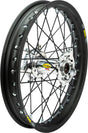 24-2201221 Pro-Wheel Wheel Rear 2.15X19 Silver Hub Blk Rim/Blk Spoke/Sil Nipple - RV and Auto Parts
