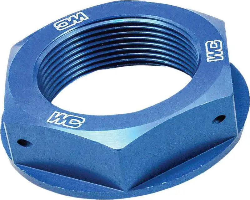 WORKS 24-300 Steering Stem Nut (Blue)