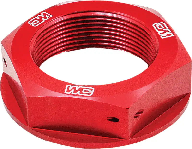 24-325 Steering Stem Nut (Red) - Head & Bolt